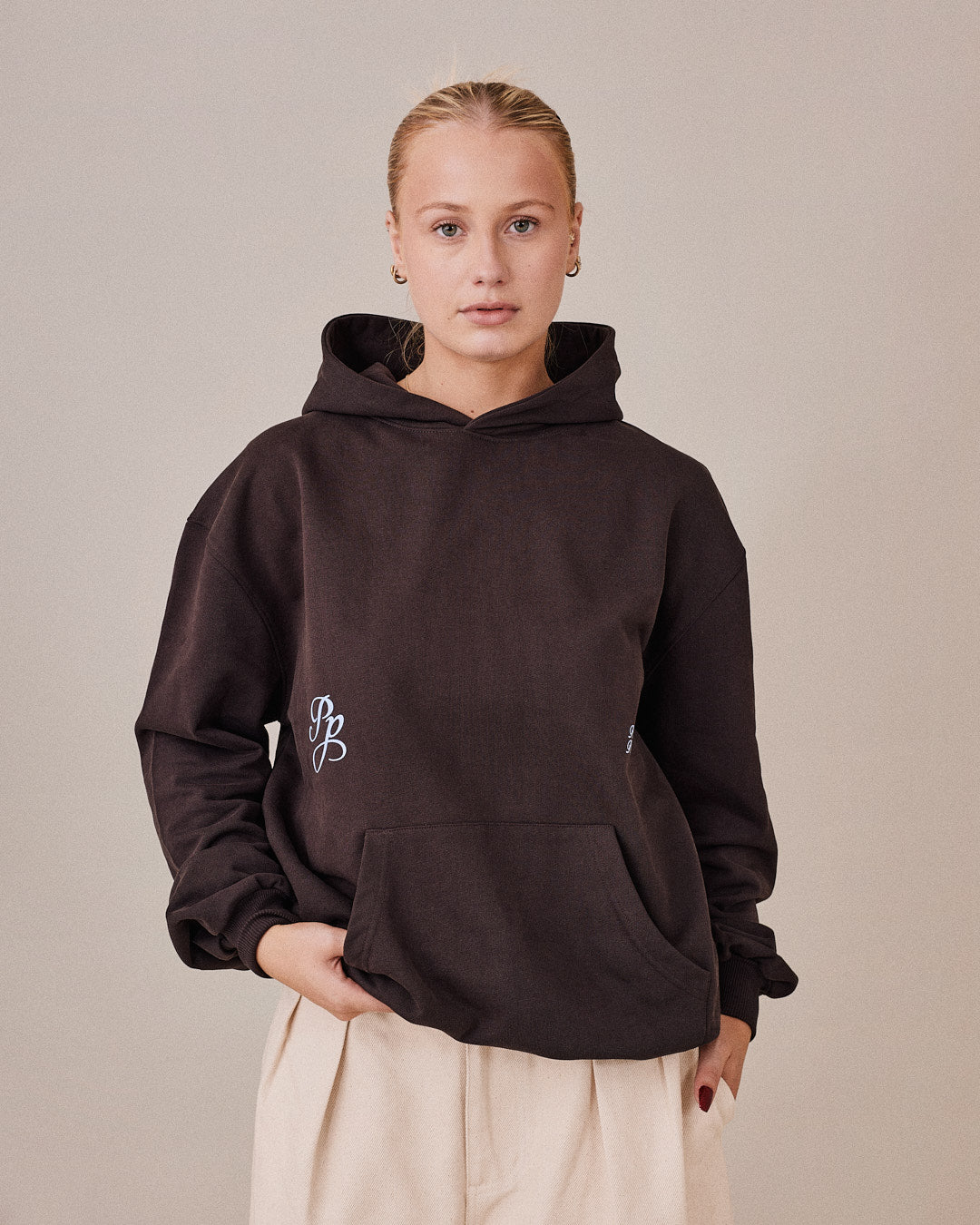 Box Fit Heavy World Tour Hoodie - Mocha