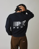 Basketball Box Fit Heavy Crewneck