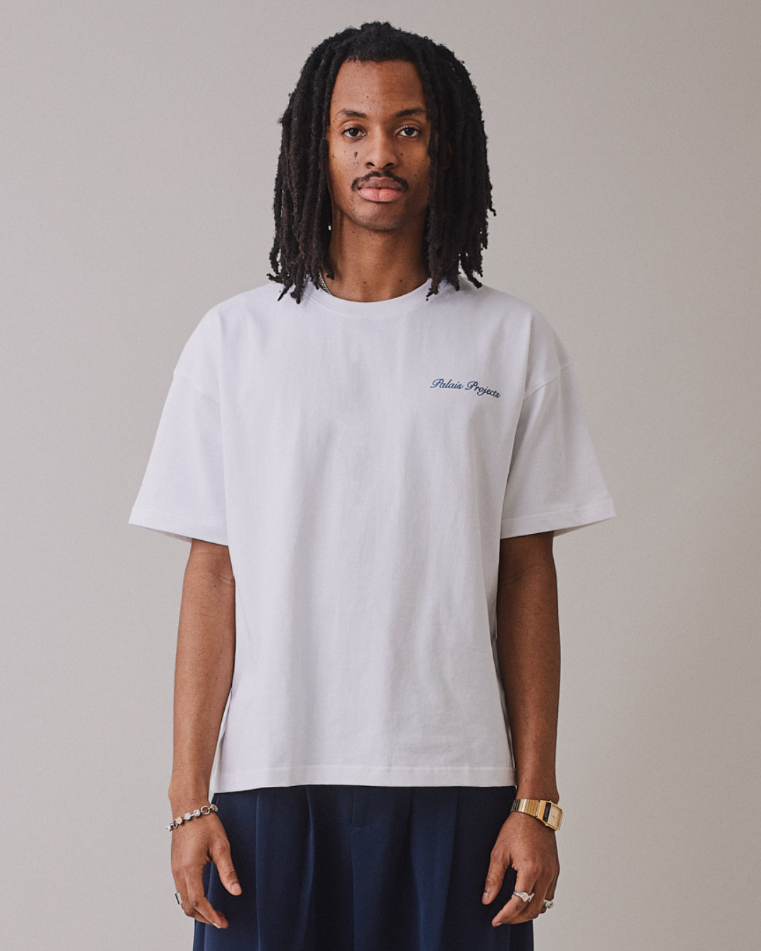 Classic SS Koi Tee - White