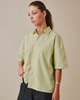 SS Checkered Shirt - Bright Green