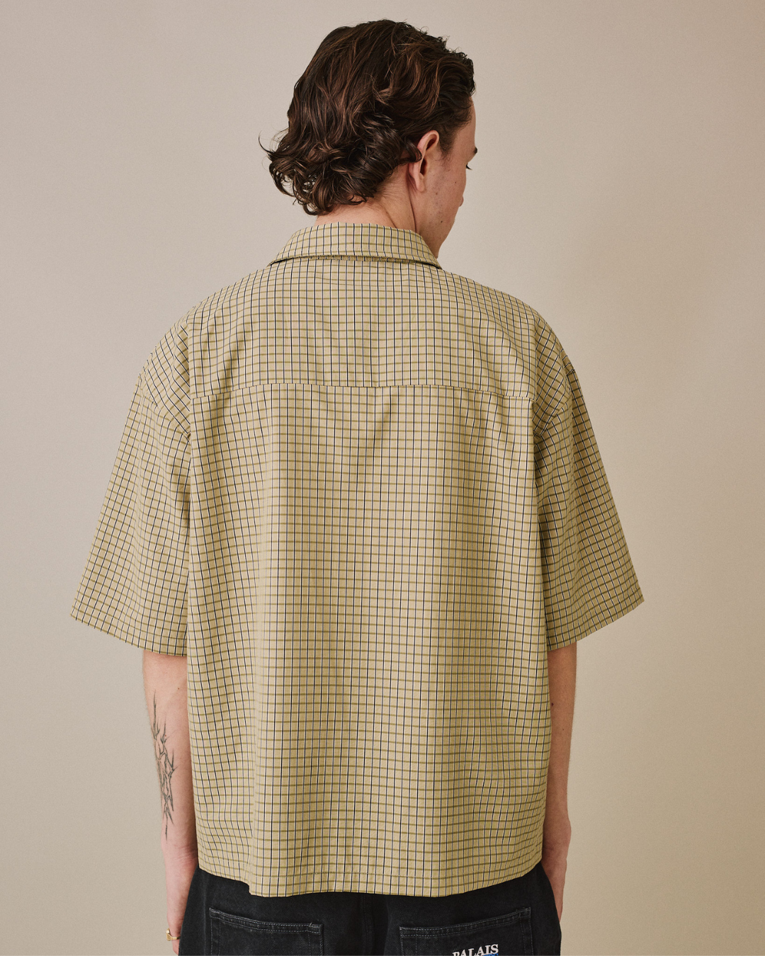 SS Checkered Shirt - Green