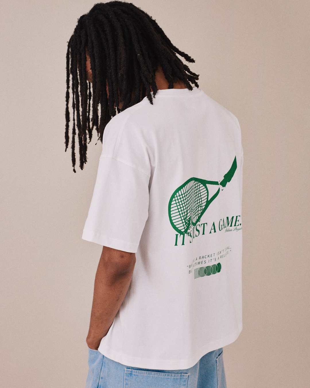 Classic SS Just A Game Tee - White