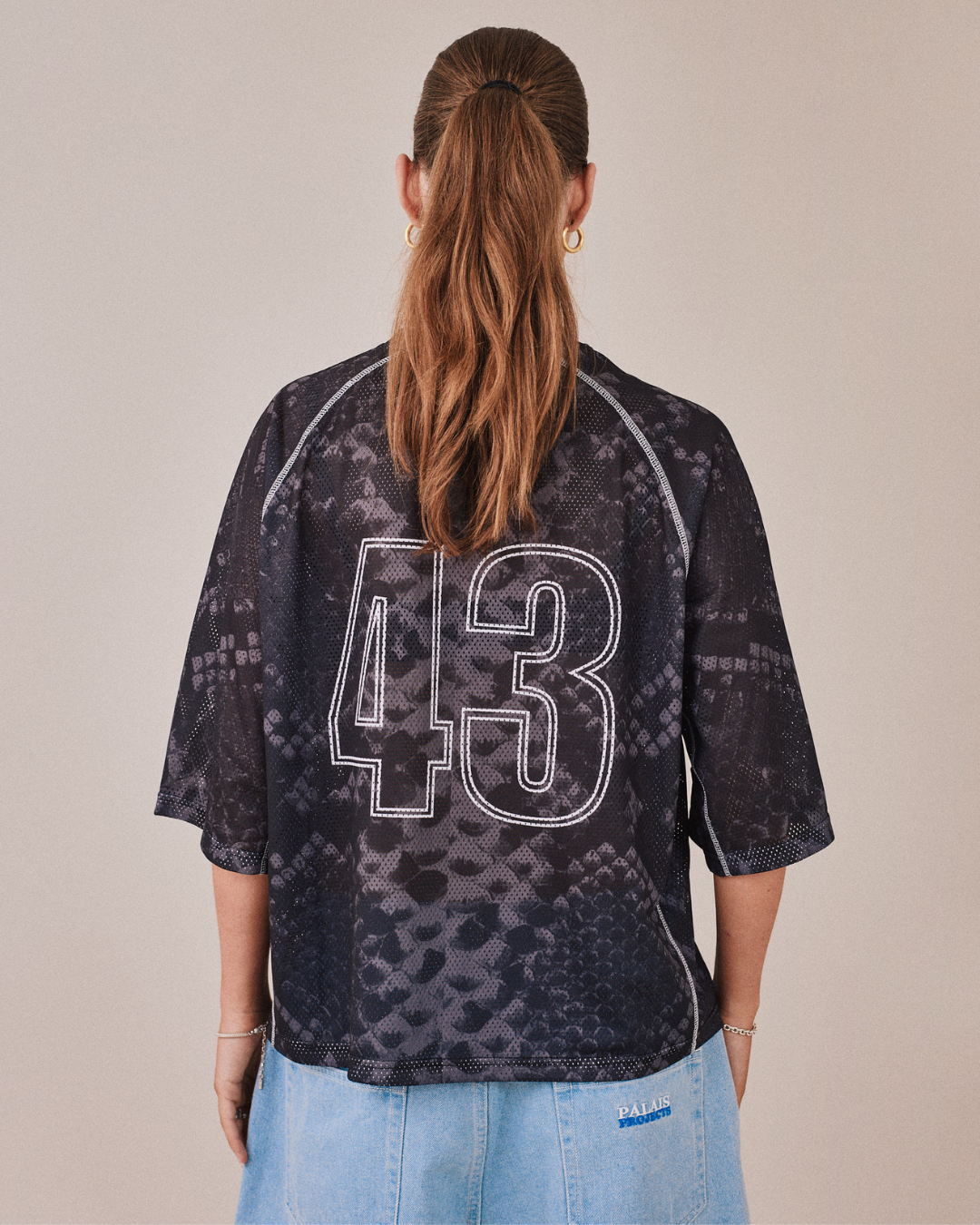 SS Mesh Jersey - Black Cobra