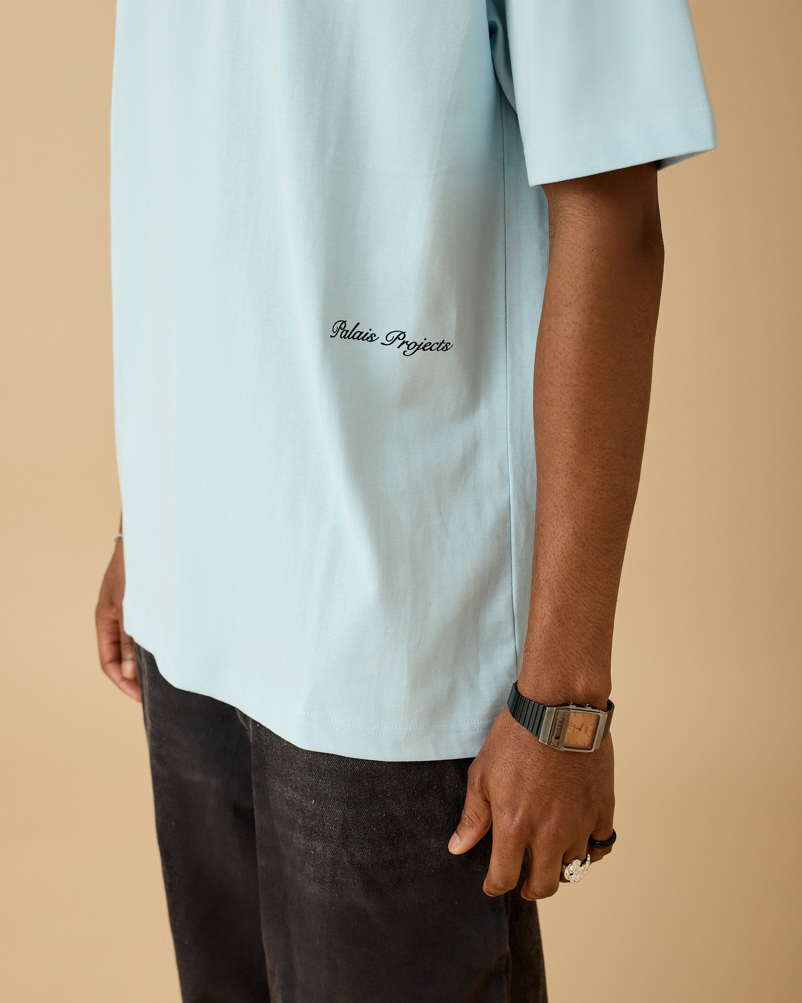Essential Heavy Tee - Light Blue