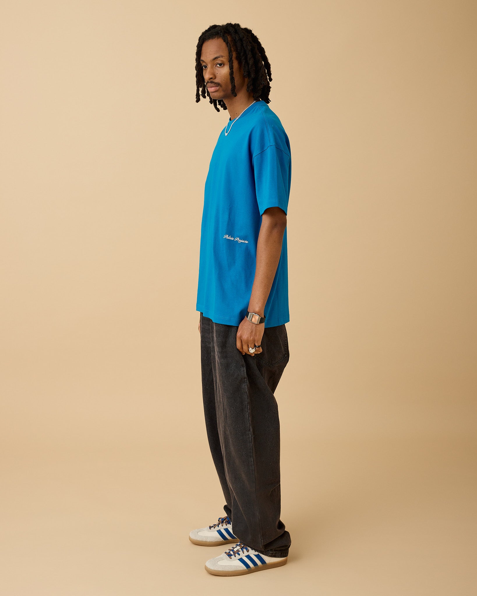 Essential Heavy Tee - Blue