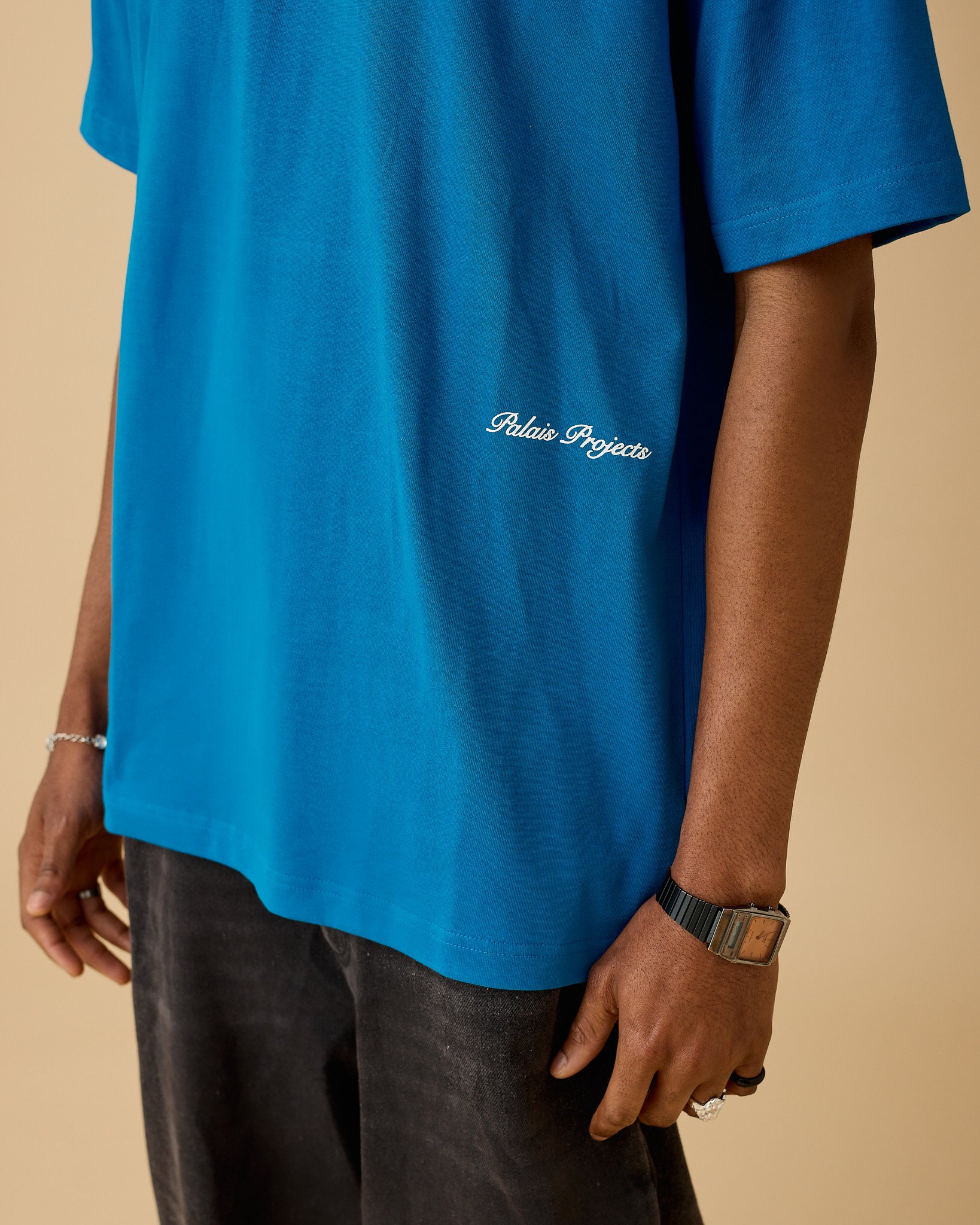 Essential Heavy Tee - Blue