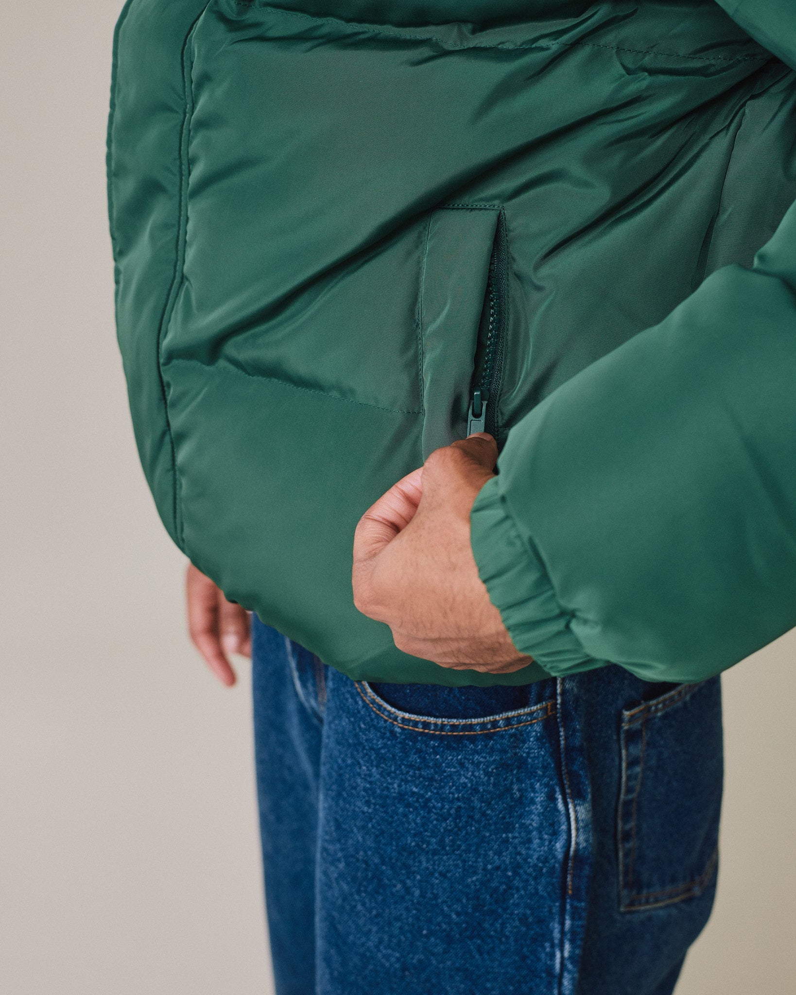 Puffer Jacket - Green