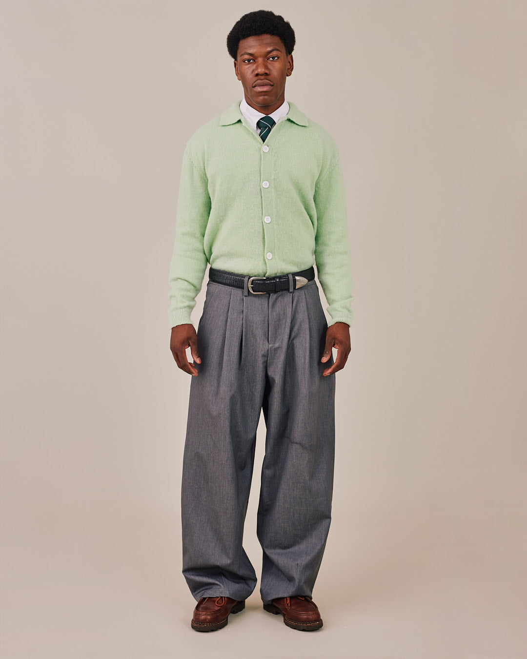 Relaxed Suit Pants - Dark Grey