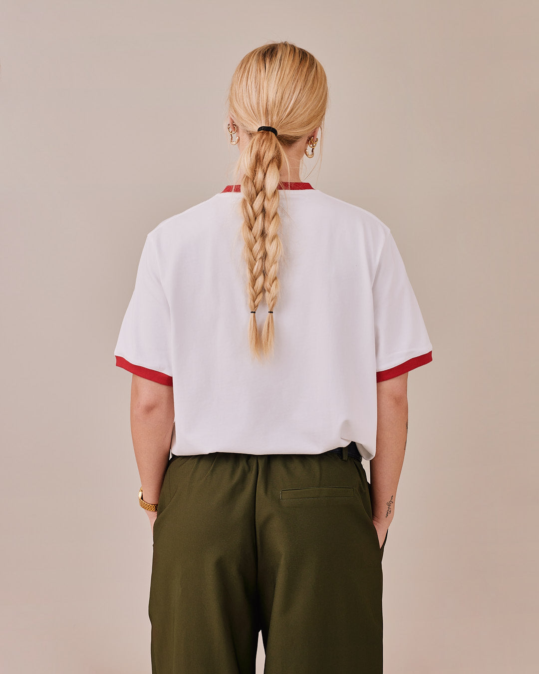 SS Fitted Tee - Red