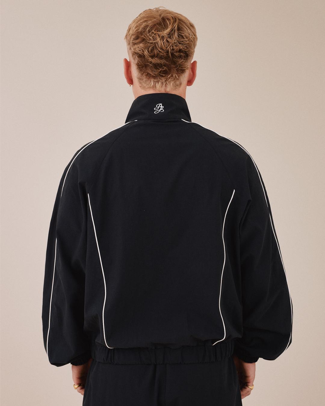 AGF x PALAIS Oversized Track Jacket - Black