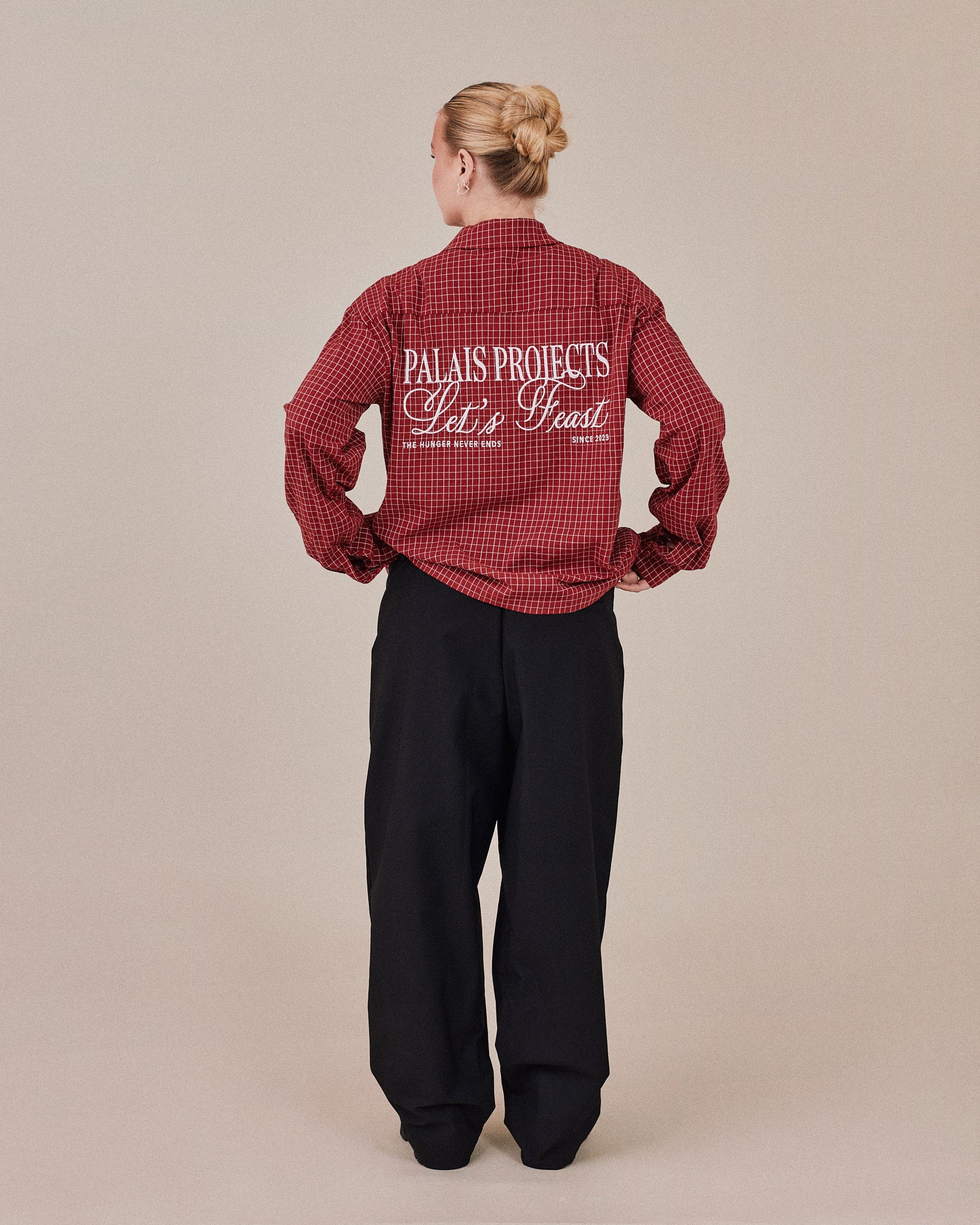 Baggy Twill Pants - Black