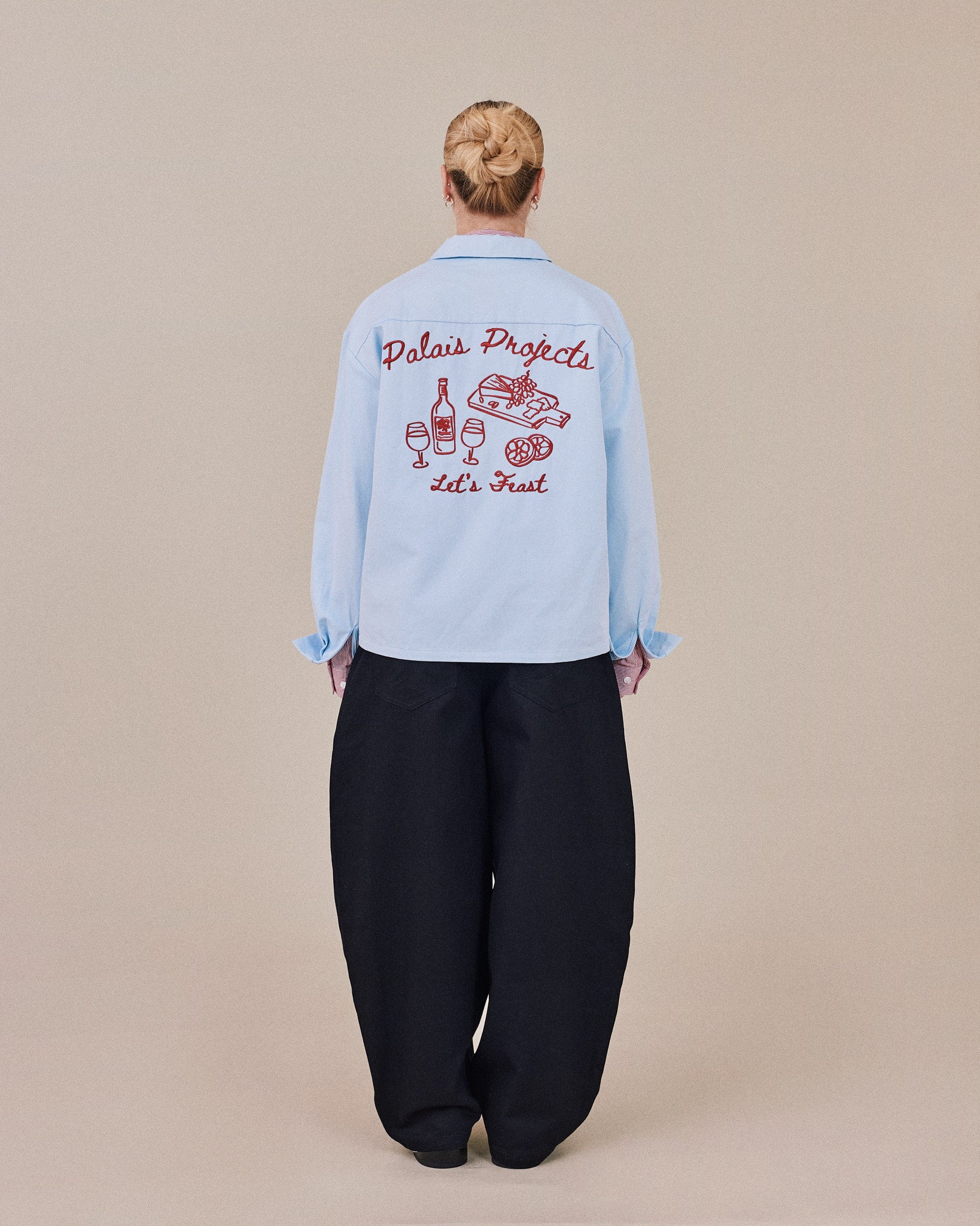 LS Canvas Feast Shirt - Blue