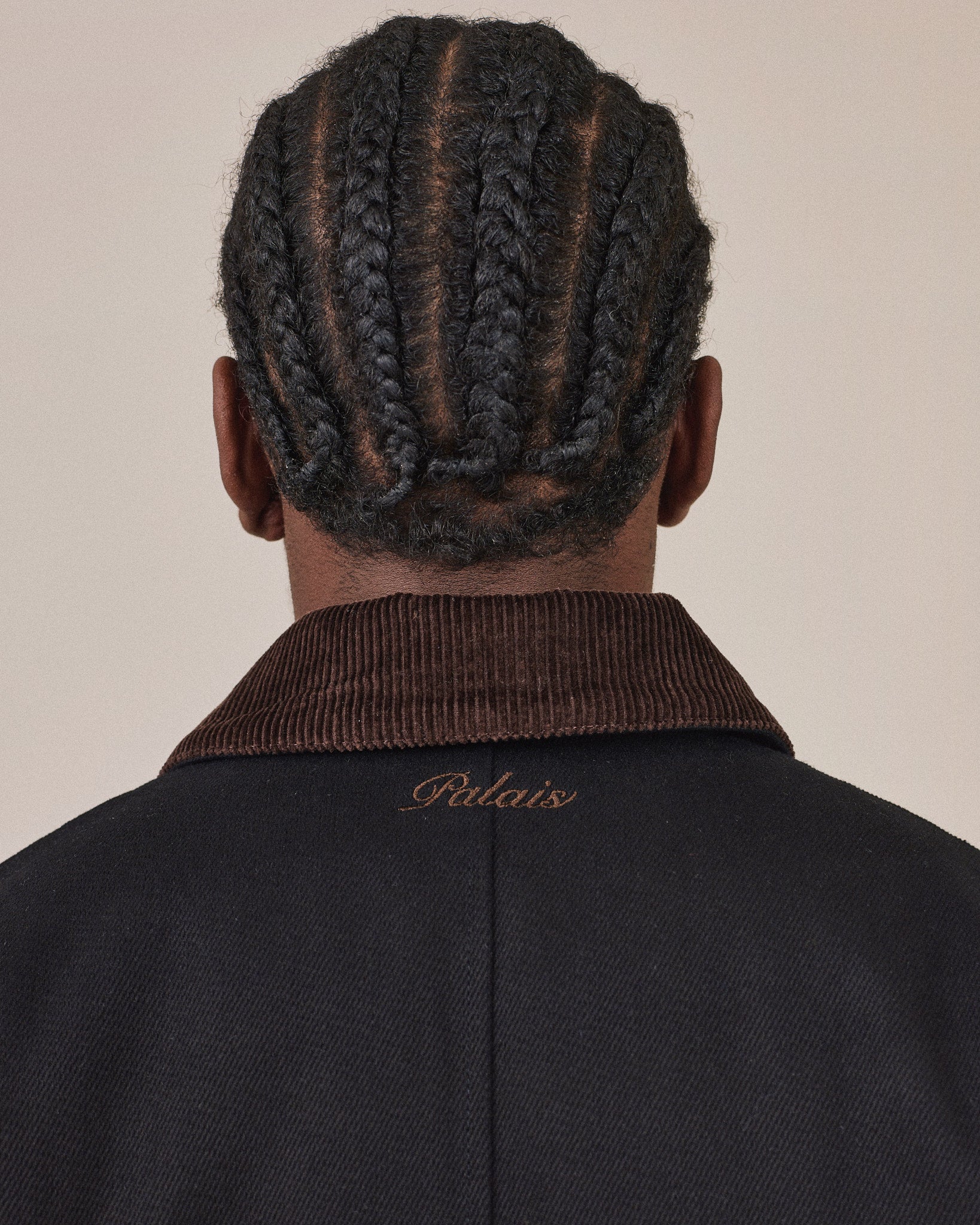 Canvas Jacket w. Clasps - Black