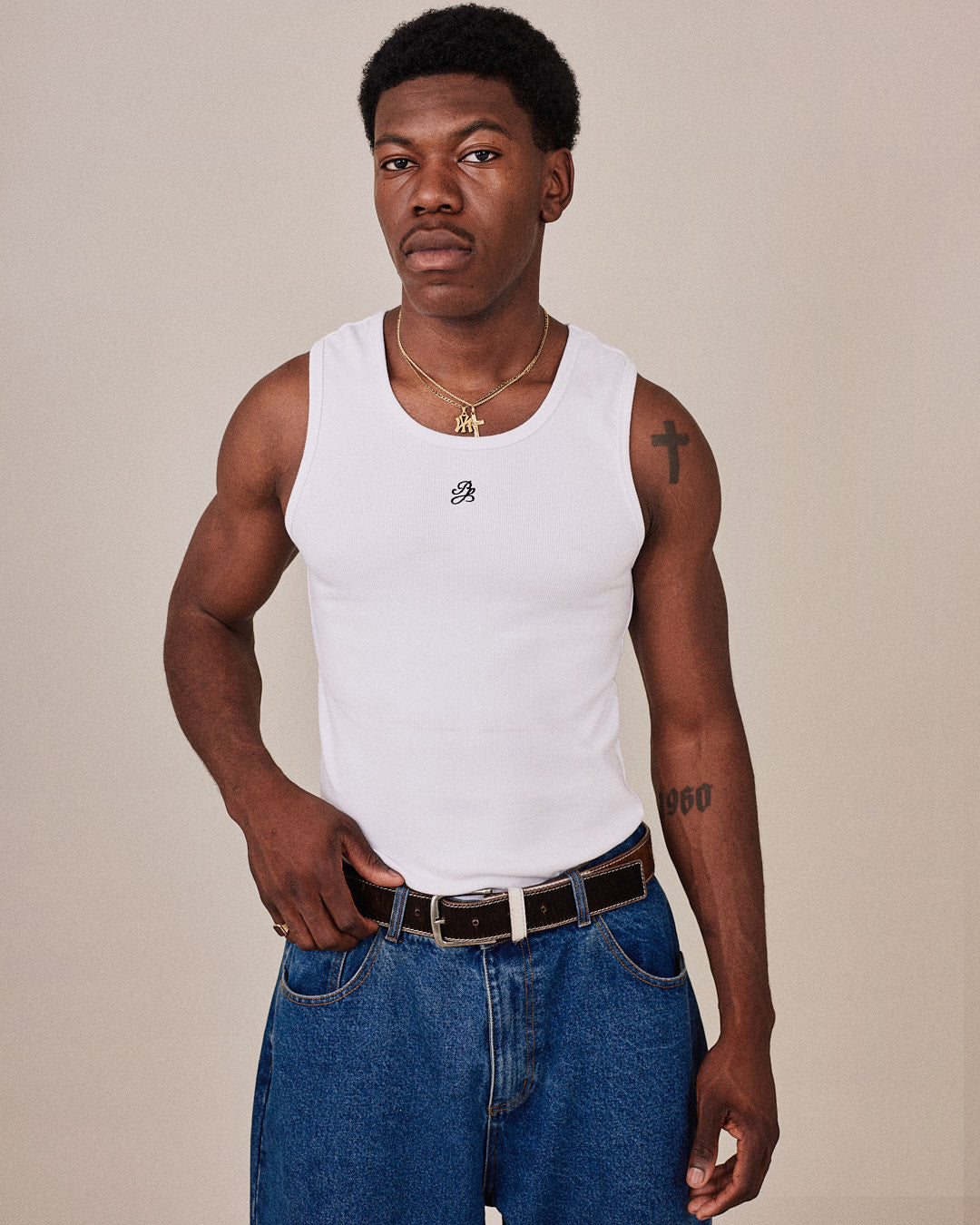 Tank top 2-pack - White