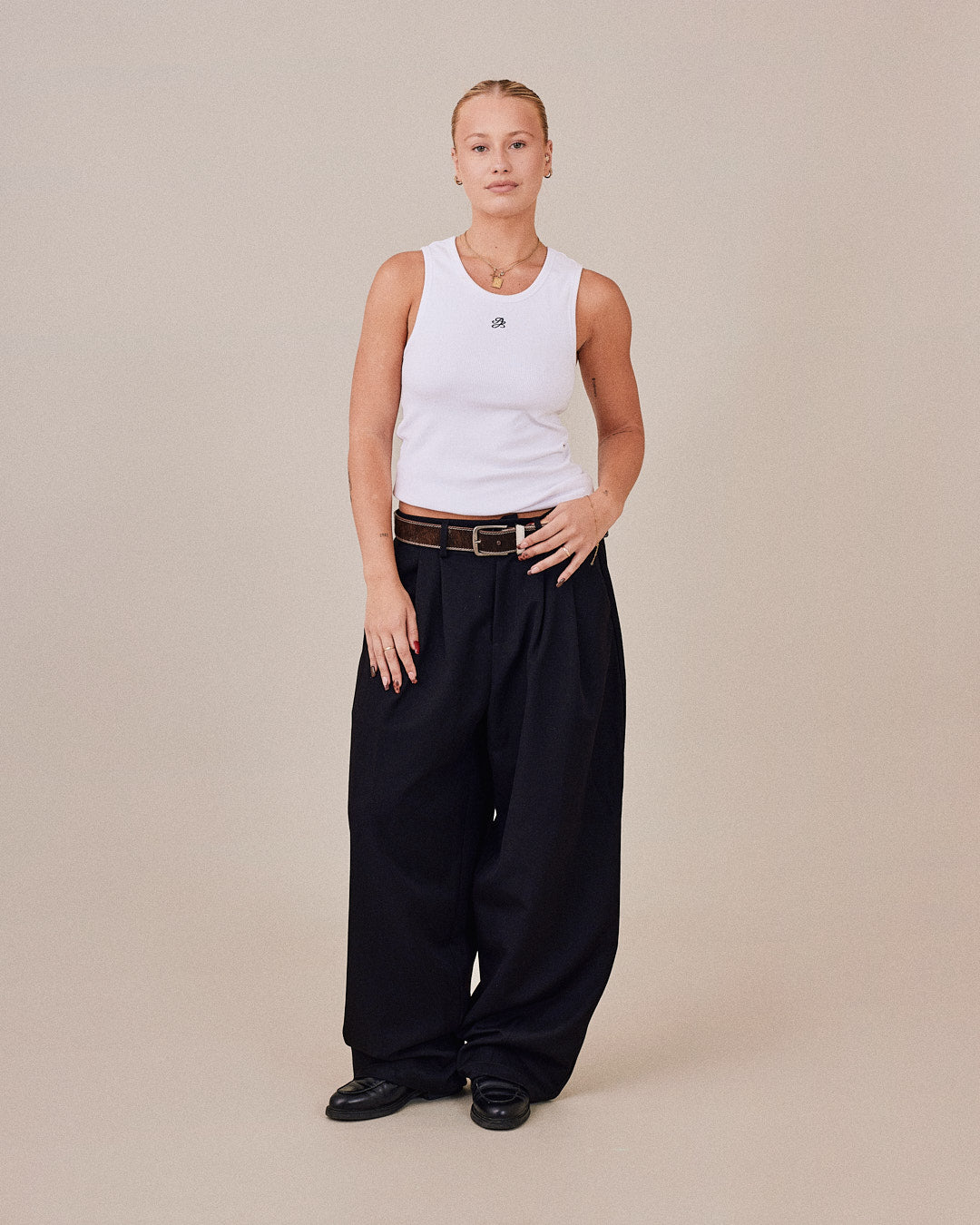 Tank top 2-pack - White