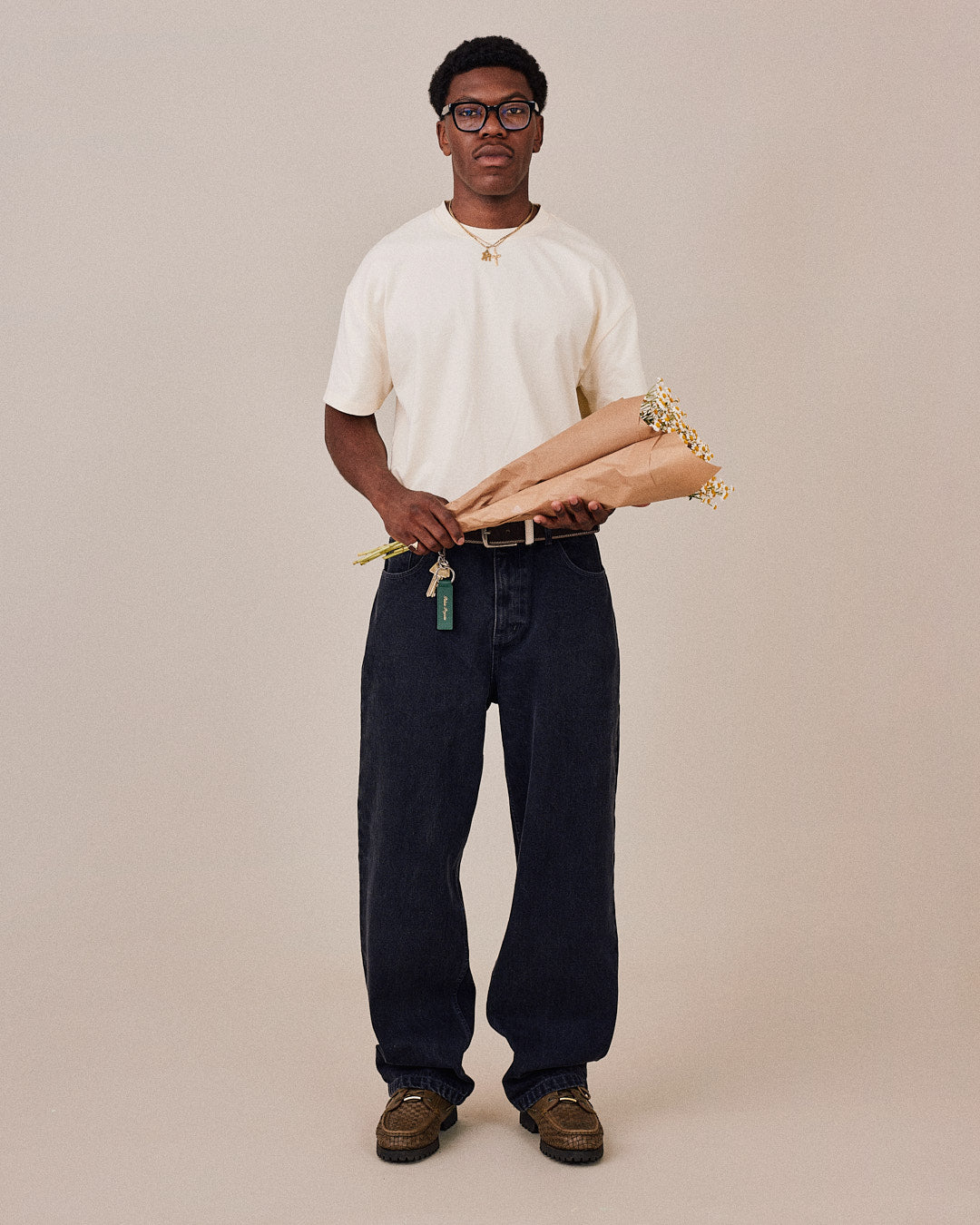Classic SS Origins Tee - Marshmallow