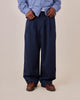 Relaxed Suit Pants - Navy