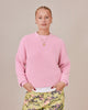 Fisherman O Neck Knit - Pink