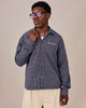 LS Checkered Shirt - Navy