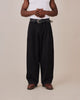 Relaxed Suit Pants - Black