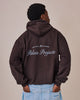 Box Fit Heavy World Tour Hoodie - Mocha