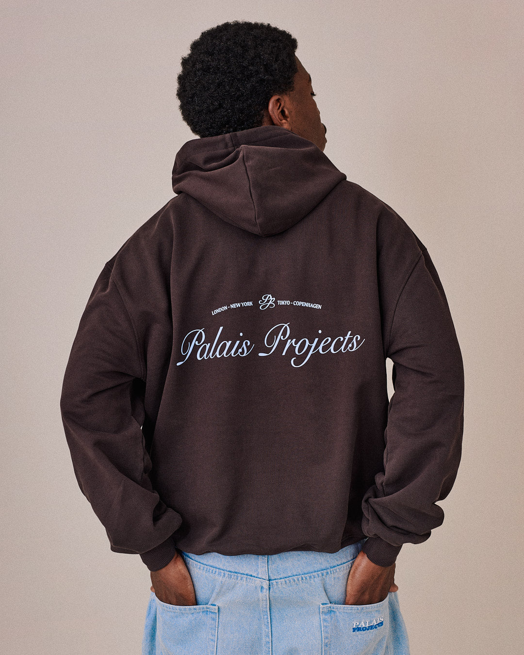Box Fit Heavy World Tour Hoodie - Mocha