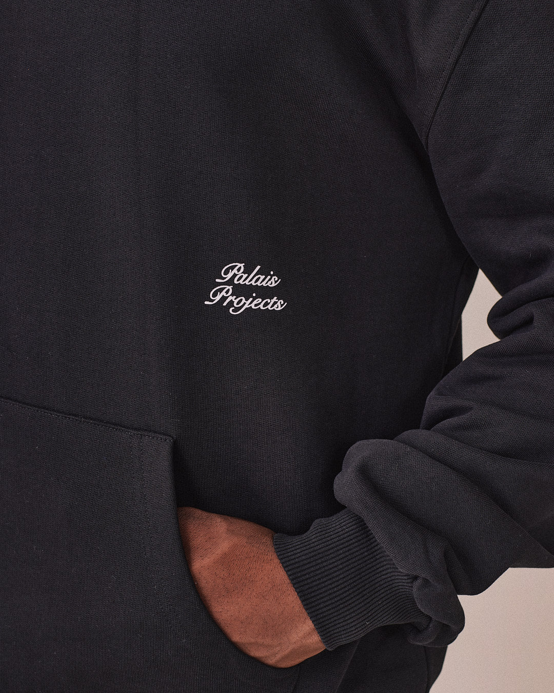 Box Fit Heavy World Tour Hoodie - Black