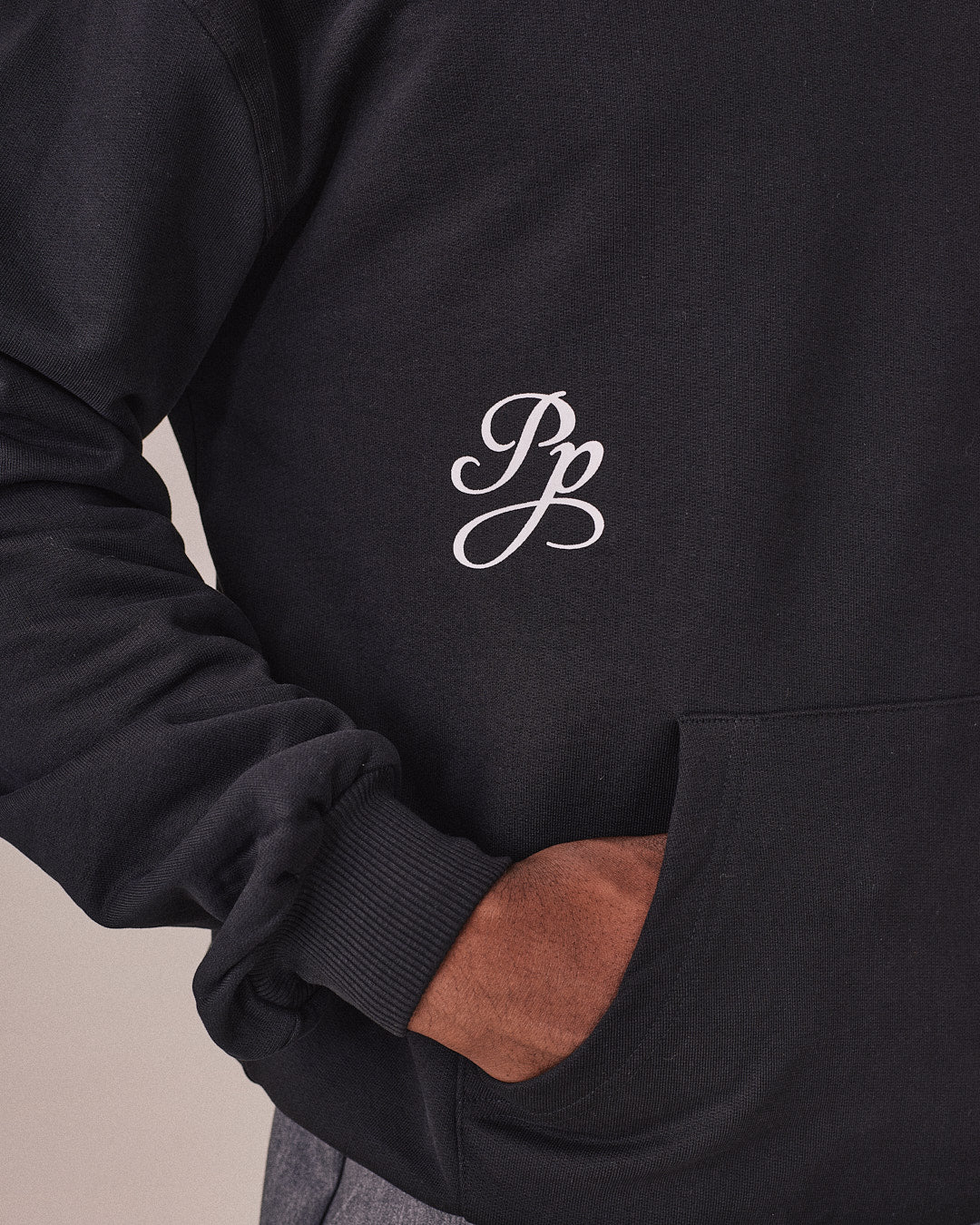 Box Fit Heavy World Tour Hoodie - Black
