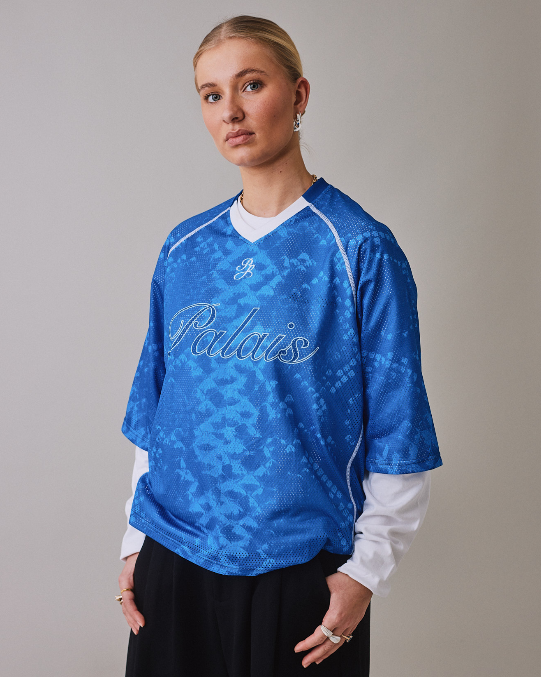 SS Mesh Jersey - Blue Cobra