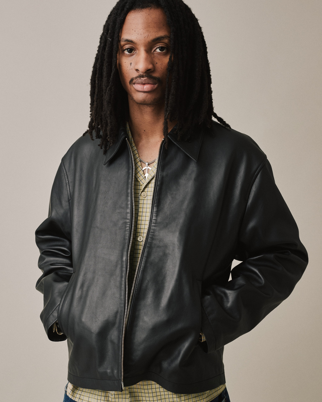 Leather Jacket - Black