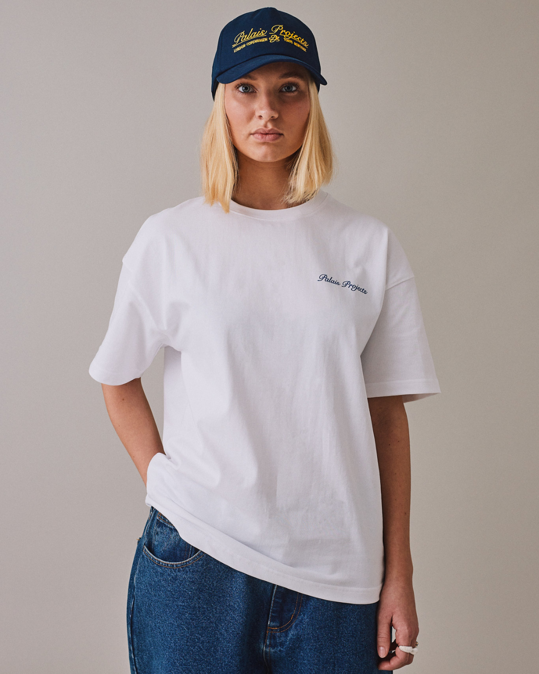 Classic SS Koi Tee - White