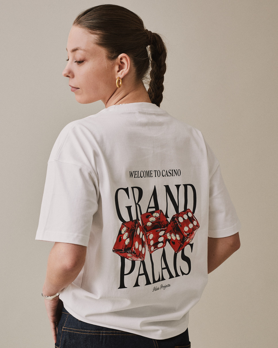 Classic SS Grand Palais Tee - White