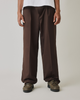 Baggy Suit Pants - Brown