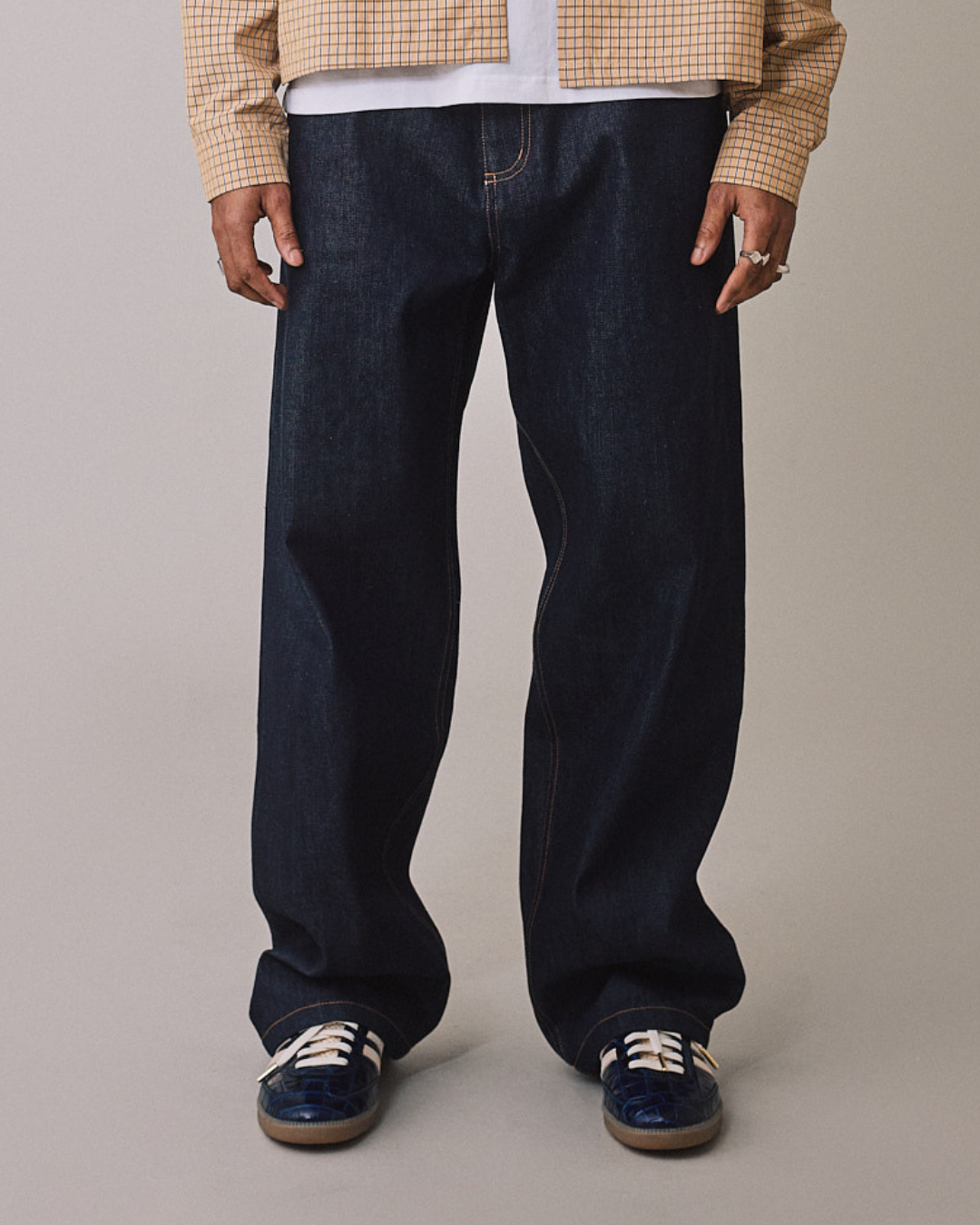 Baggy Selvedge Jeans - Indigo