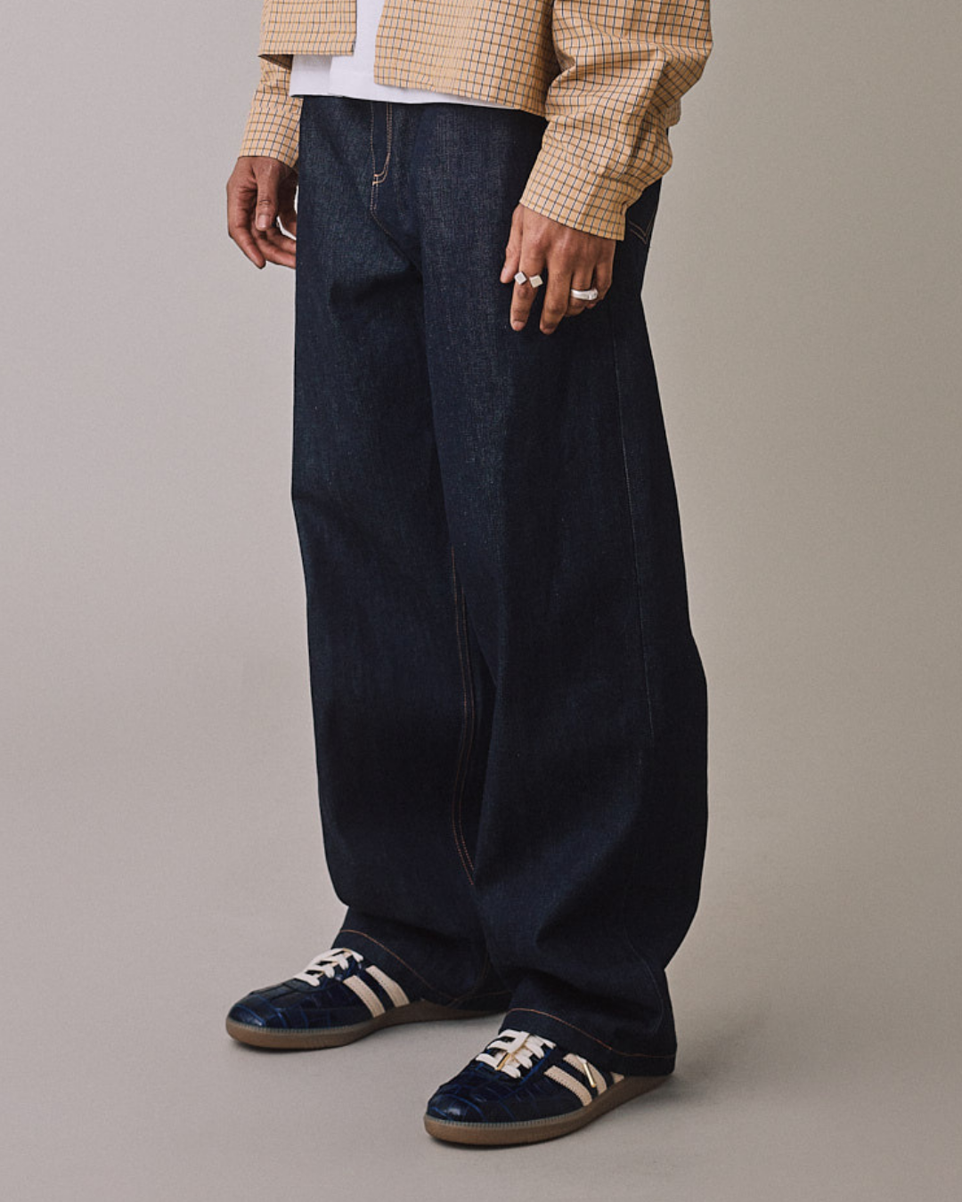 Baggy Selvedge Jeans - Indigo