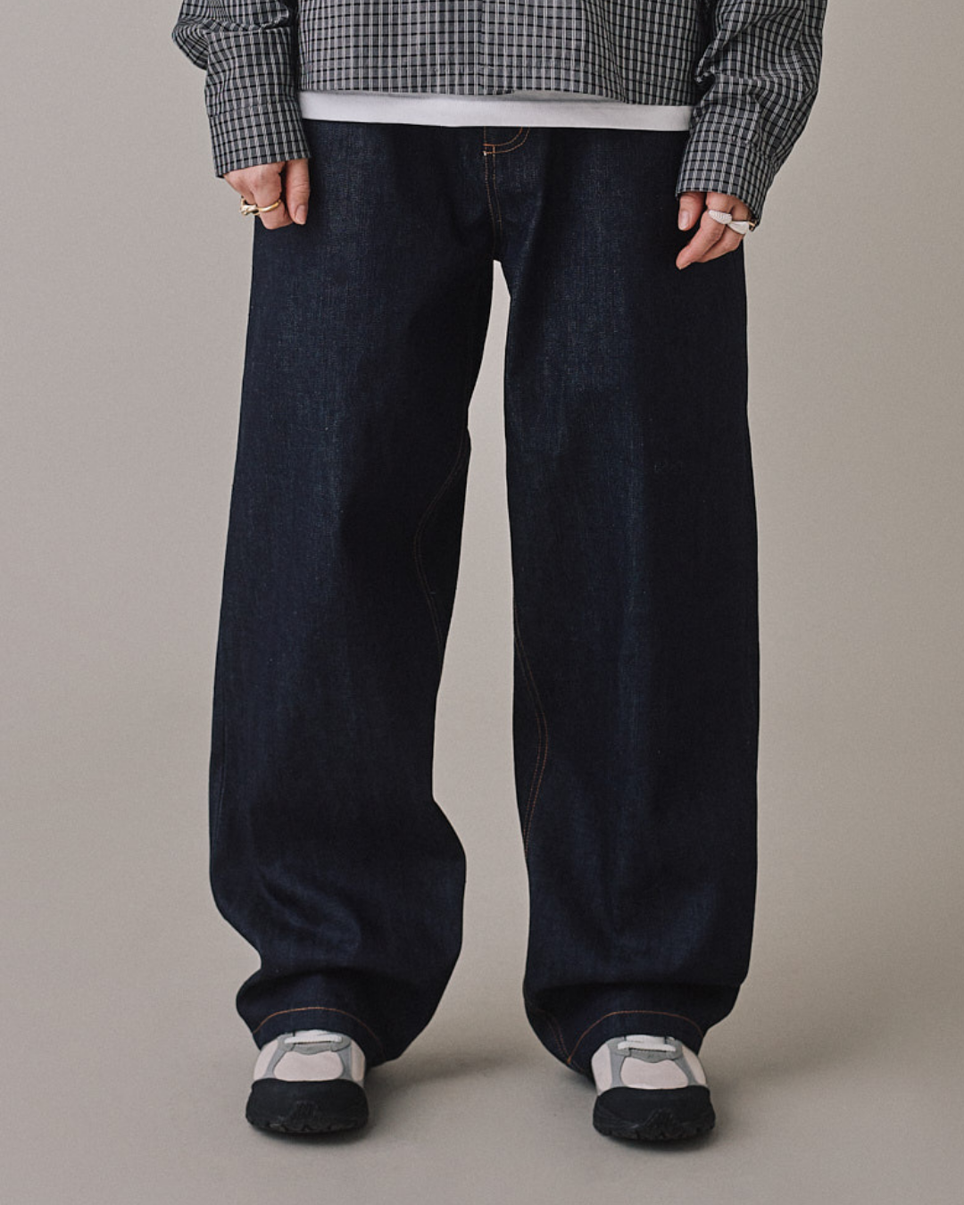 Baggy Selvedge Jeans - Indigo