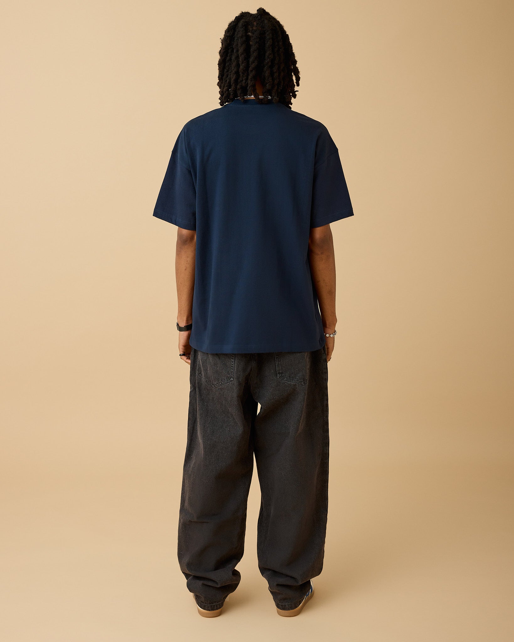 Essential Heavy Tee - Navy