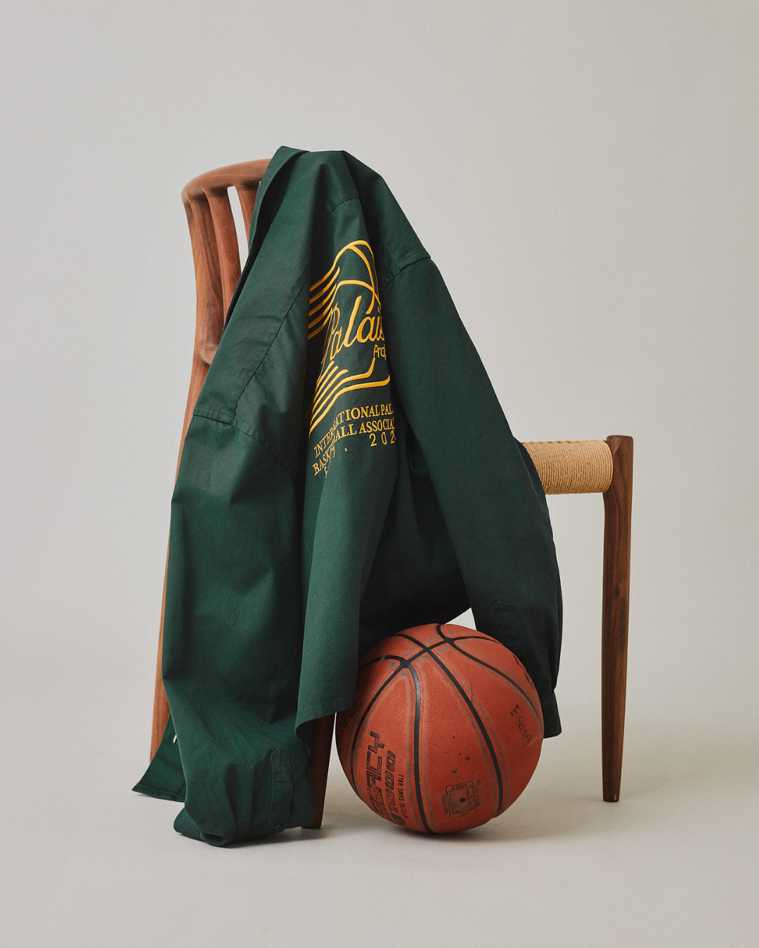 Canvas LS Basketball Shirt - Green