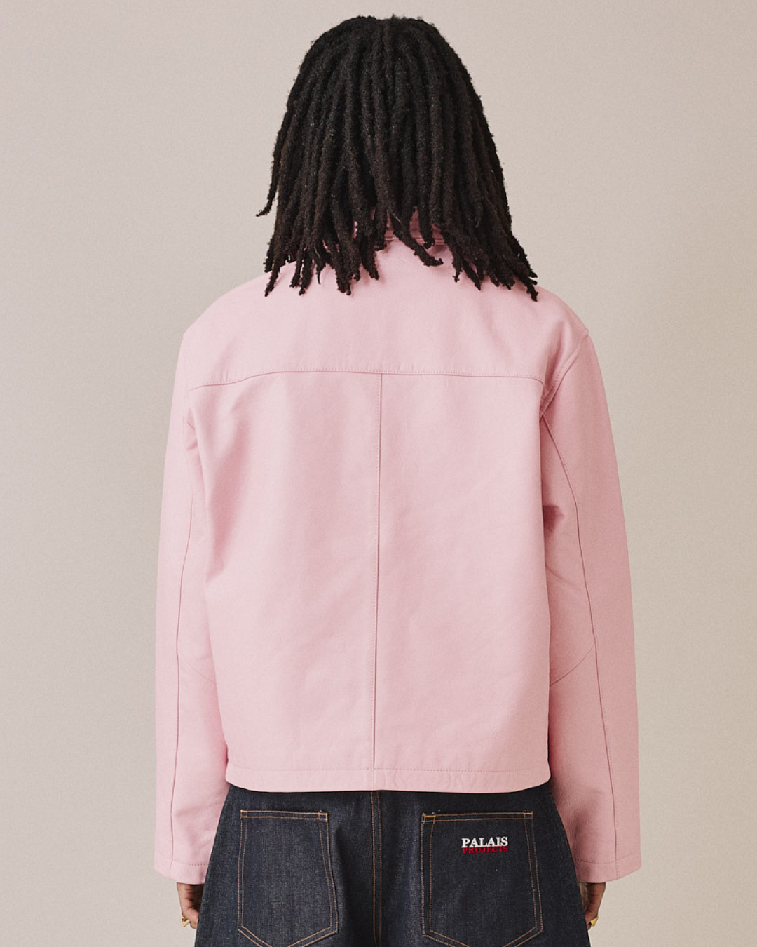 Leather Jacket - Pink