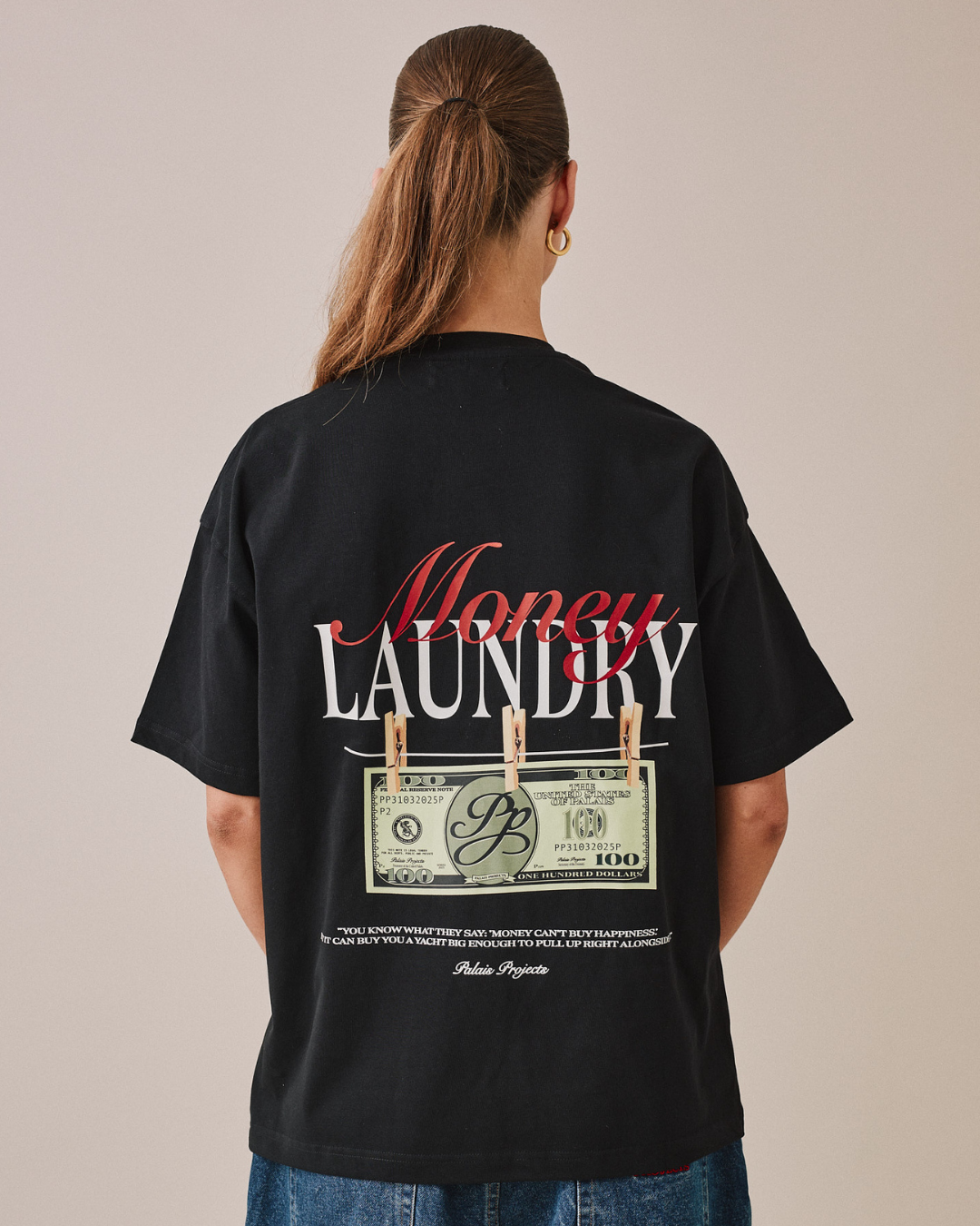 Classic SS Money Tee - Black