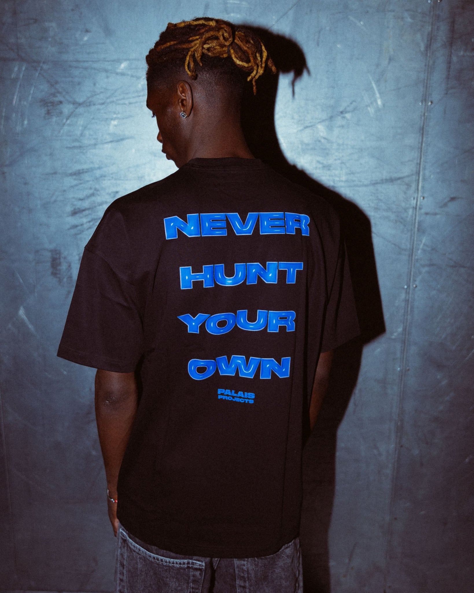 NEVER HUNT YOUR OWN TEE - BLACK