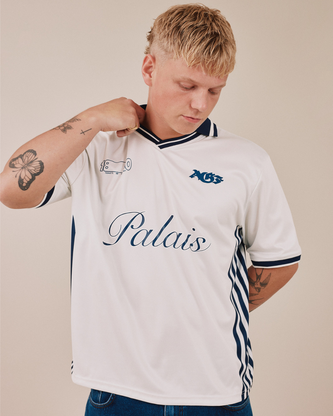 AGF x PALAIS SS Football Shirt  - Marshmallow Pattern