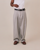 Relaxed Suit Pants - Grey