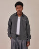 LS Checkered Shirt - Jet Black