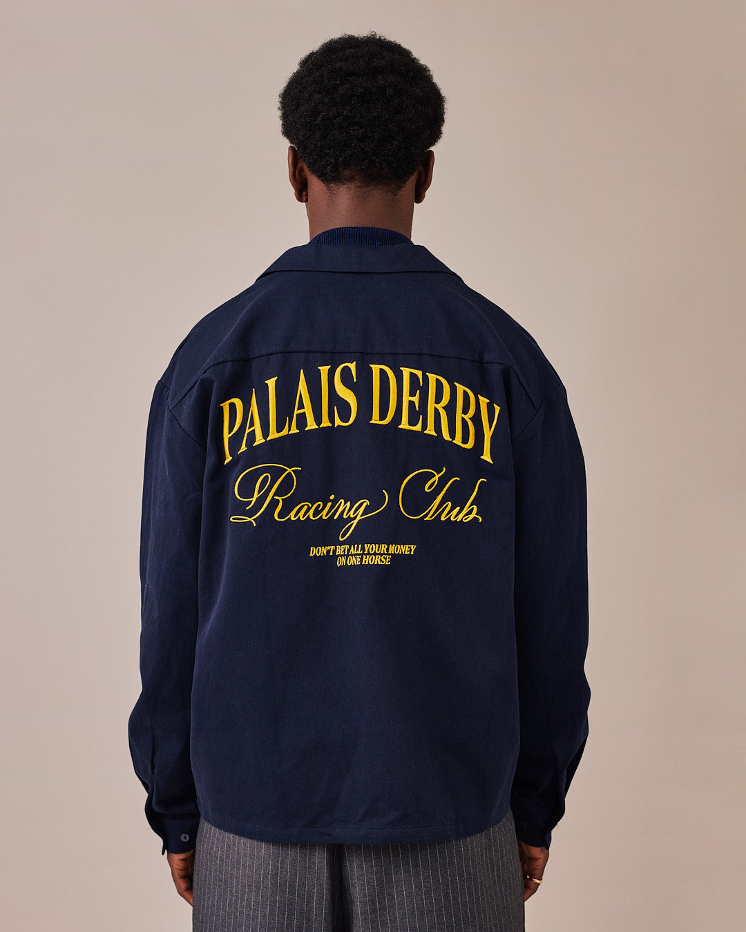 LS Canvas Racing Club Shirt - Navy