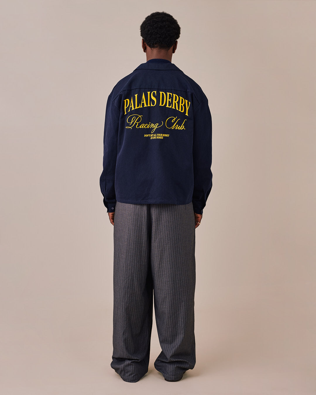LS Canvas Racing Club Shirt - Navy