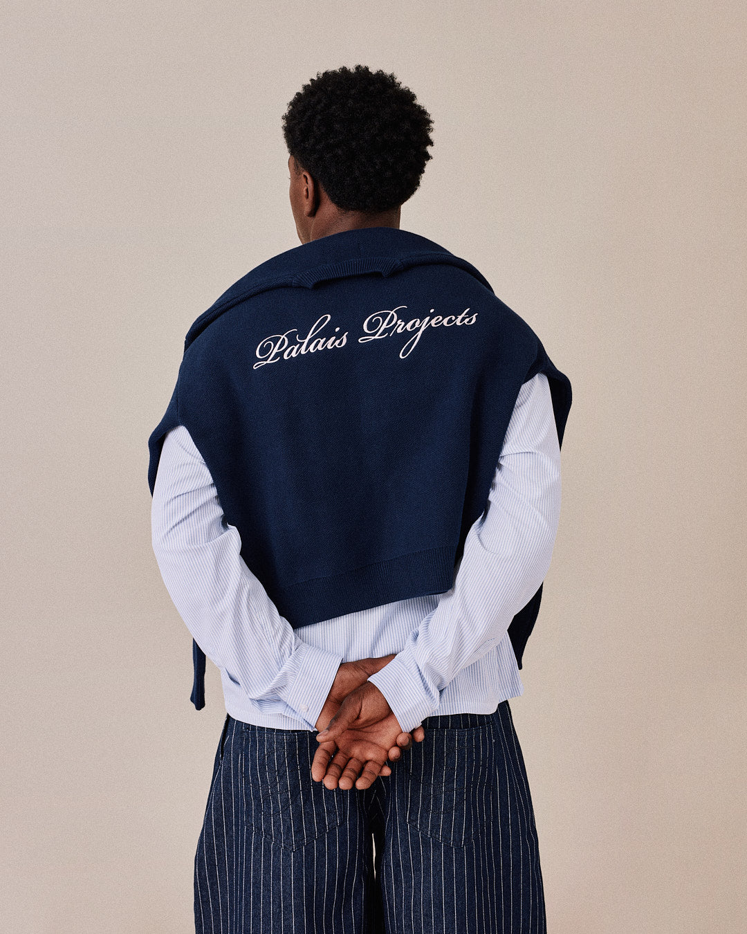 トップス palace arch funnel knit navy ARCH FUNNEL KNIT | PALACE SKATEBOARDS