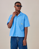 SS Canvas Lemon Shirt - Blue