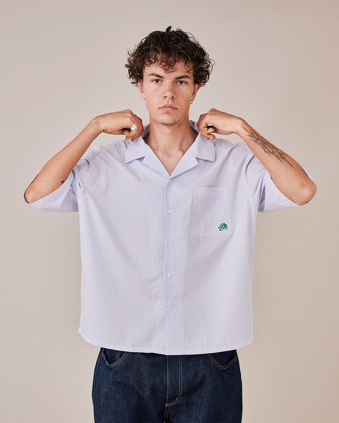 SS World Tour Shirt - Striped